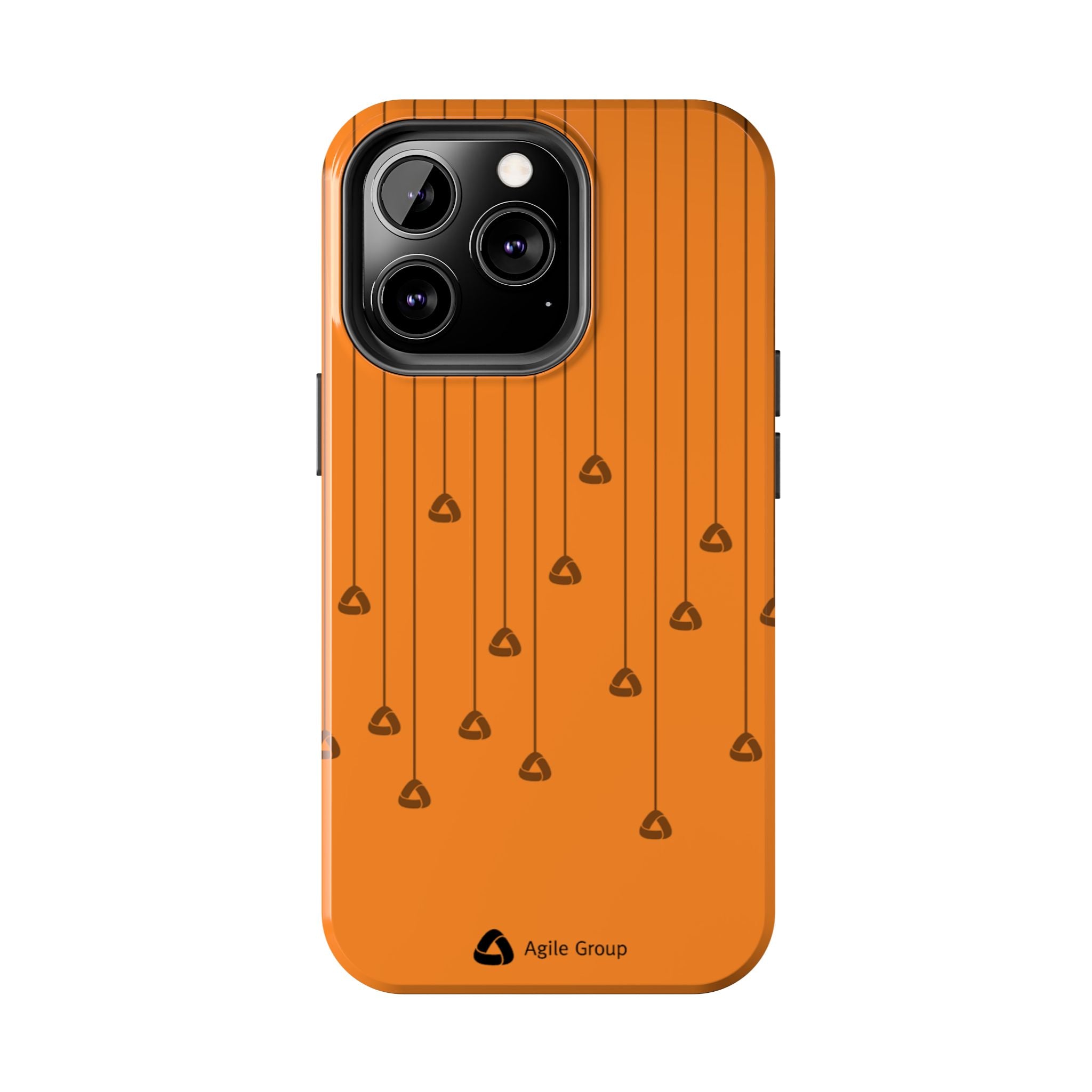 Phone Case — Orange Hanging Charm Pattern Tough Protective Case