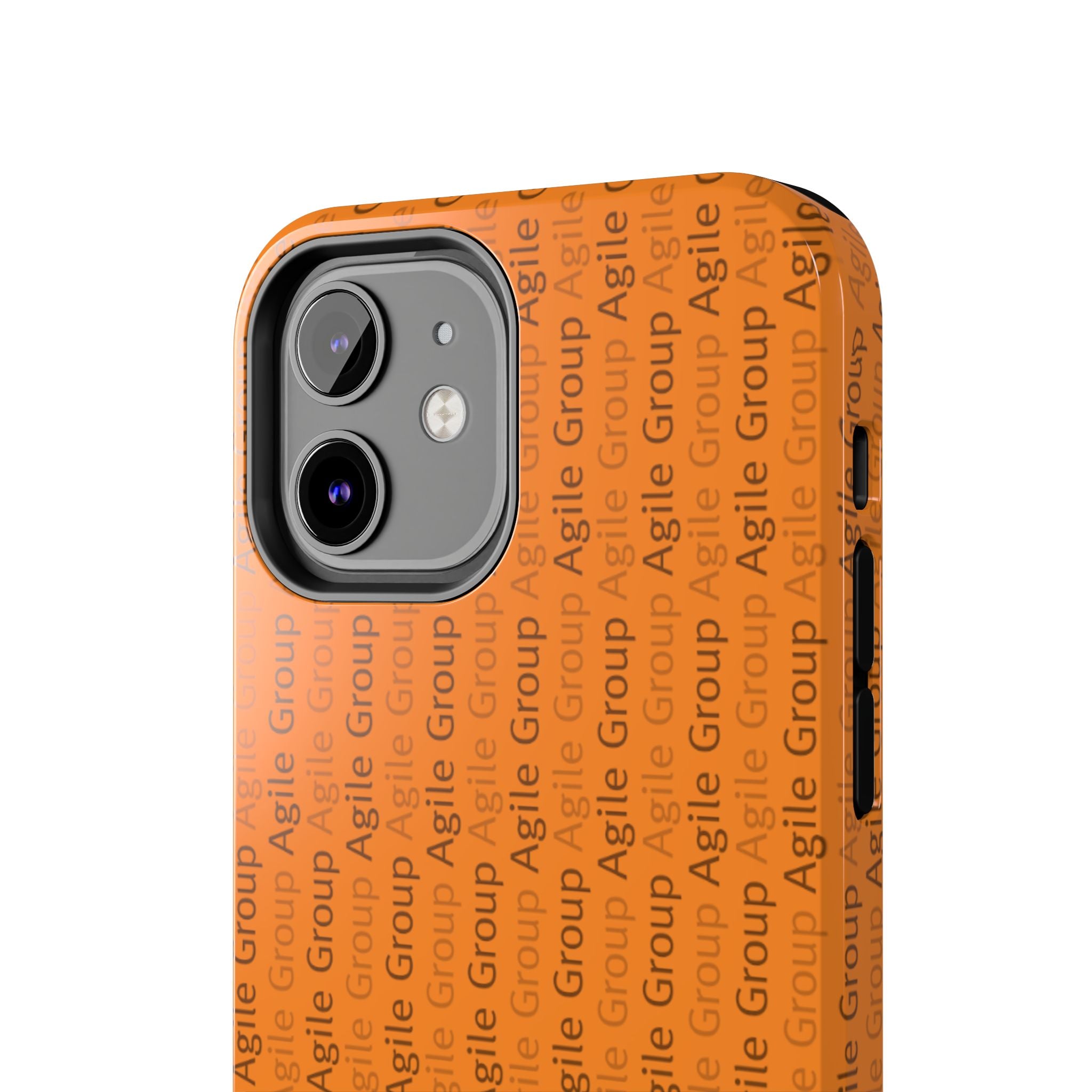 Tough Phone Case — Orange Branded 'Agile Group' Protective Cover
