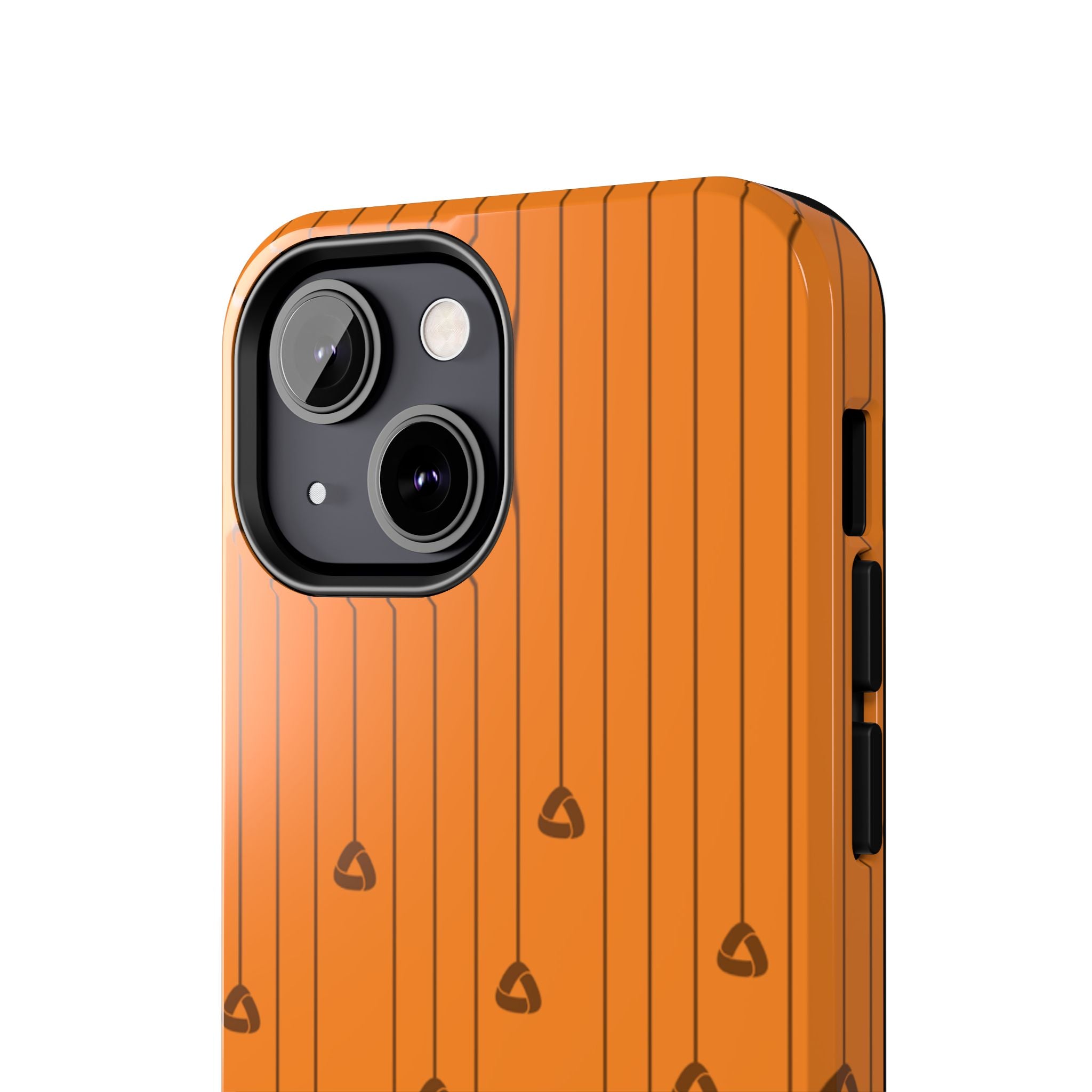 Phone Case — Orange Hanging Charm Pattern Tough Protective Case