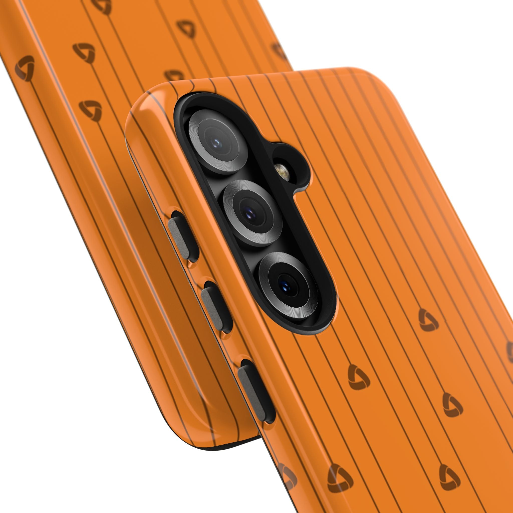 Phone Case — Orange Hanging Charm Pattern Tough Protective Case