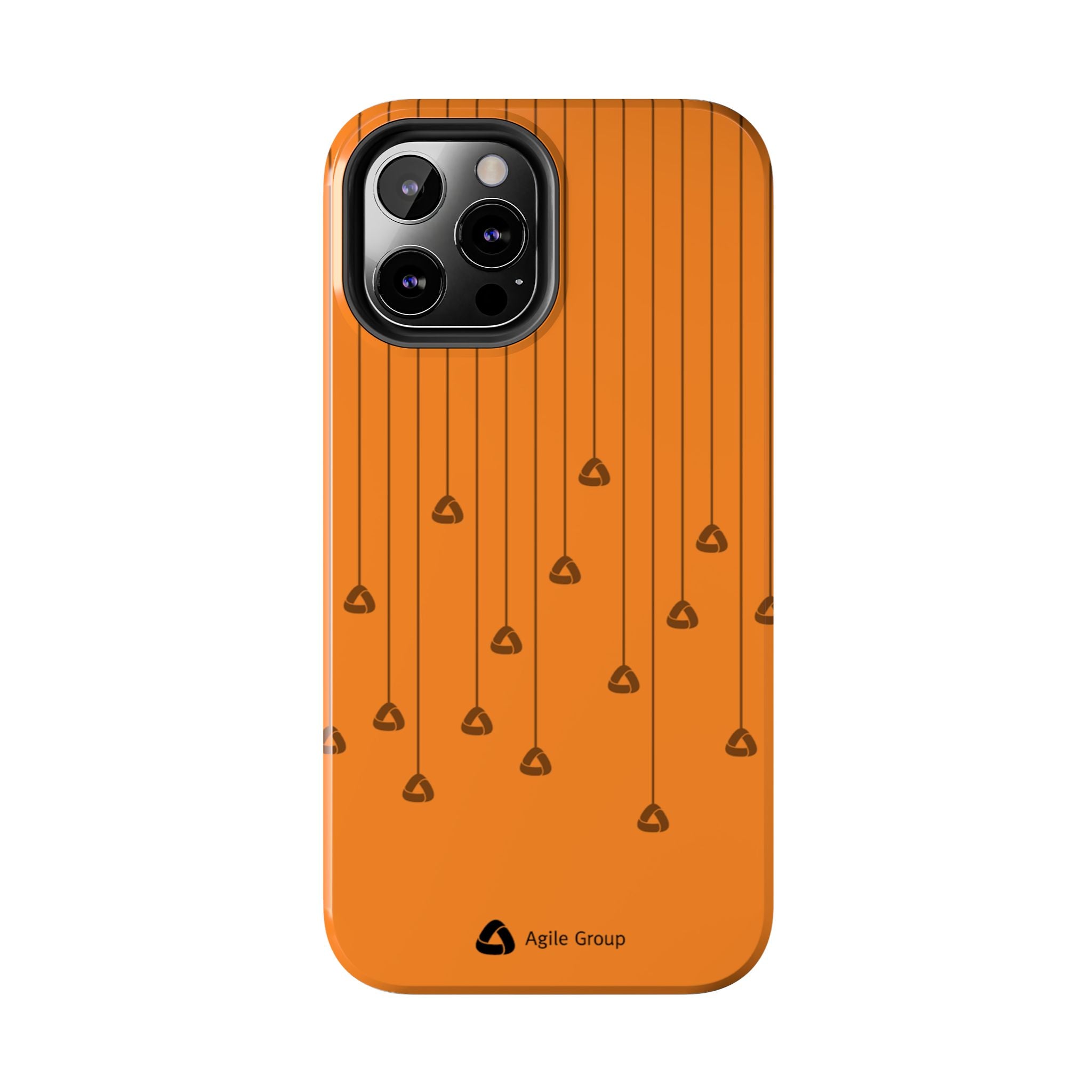 Phone Case — Orange Hanging Charm Pattern Tough Protective Case
