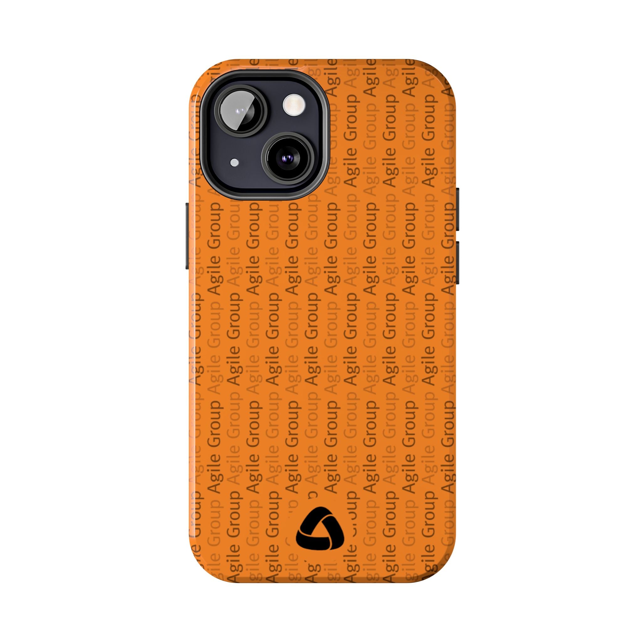 Tough Phone Case — Orange Branded 'Agile Group' Protective Cover