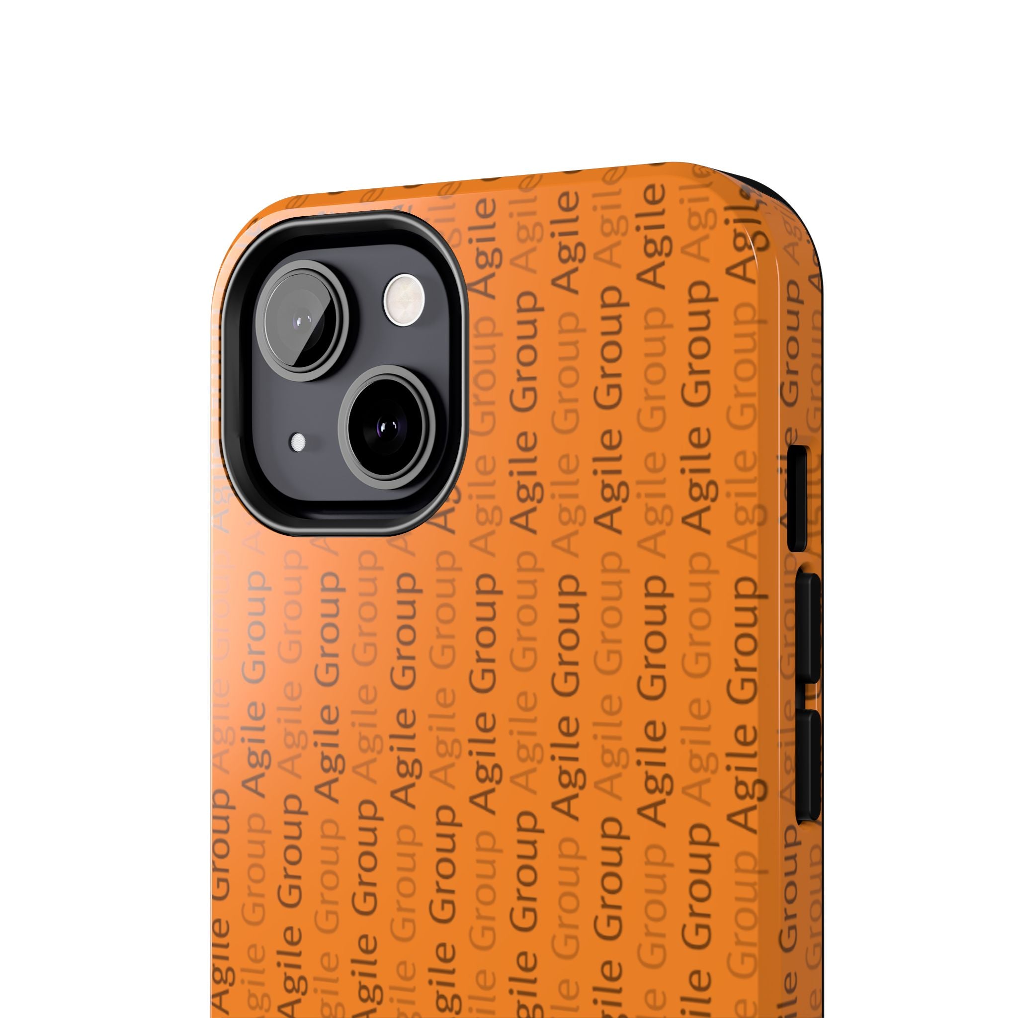 Tough Phone Case — Orange Branded 'Agile Group' Protective Cover