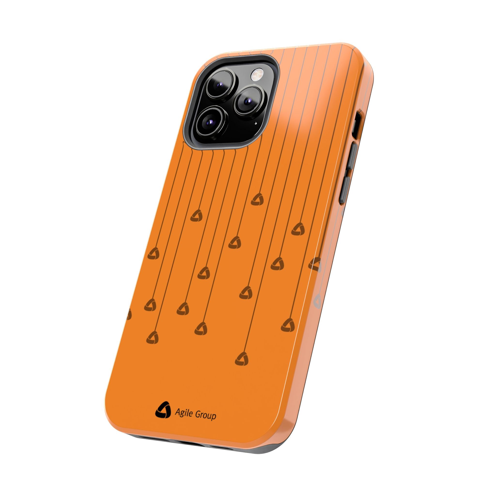 Phone Case — Orange Hanging Charm Pattern Tough Protective Case