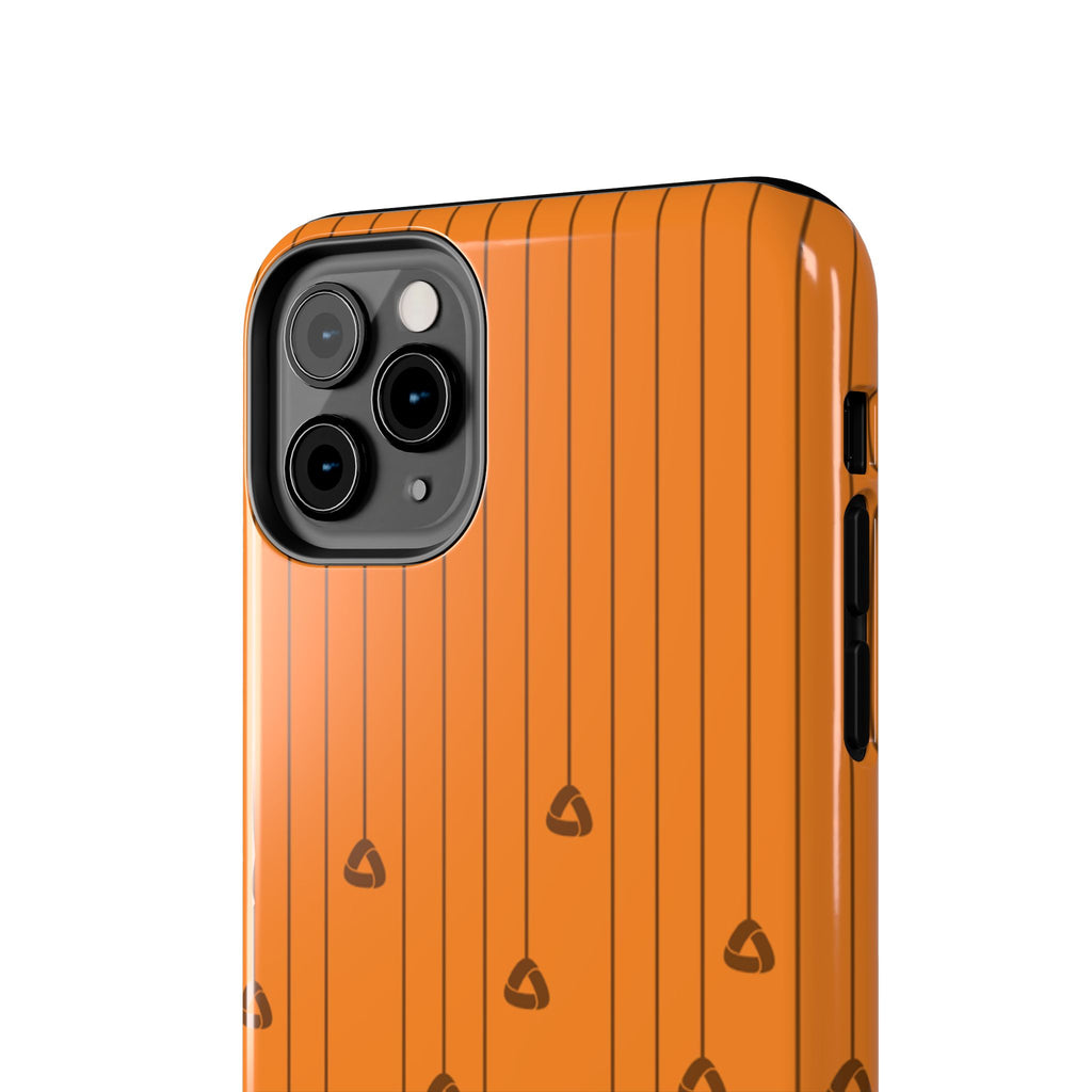 Phone Case — Orange Hanging Charm Pattern Tough Protective Case