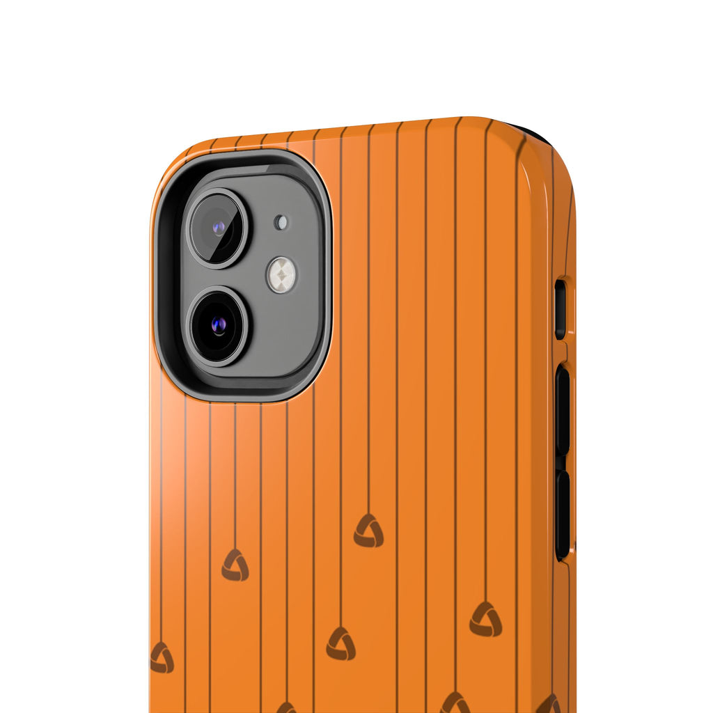 Phone Case — Orange Hanging Charm Pattern Tough Protective Case