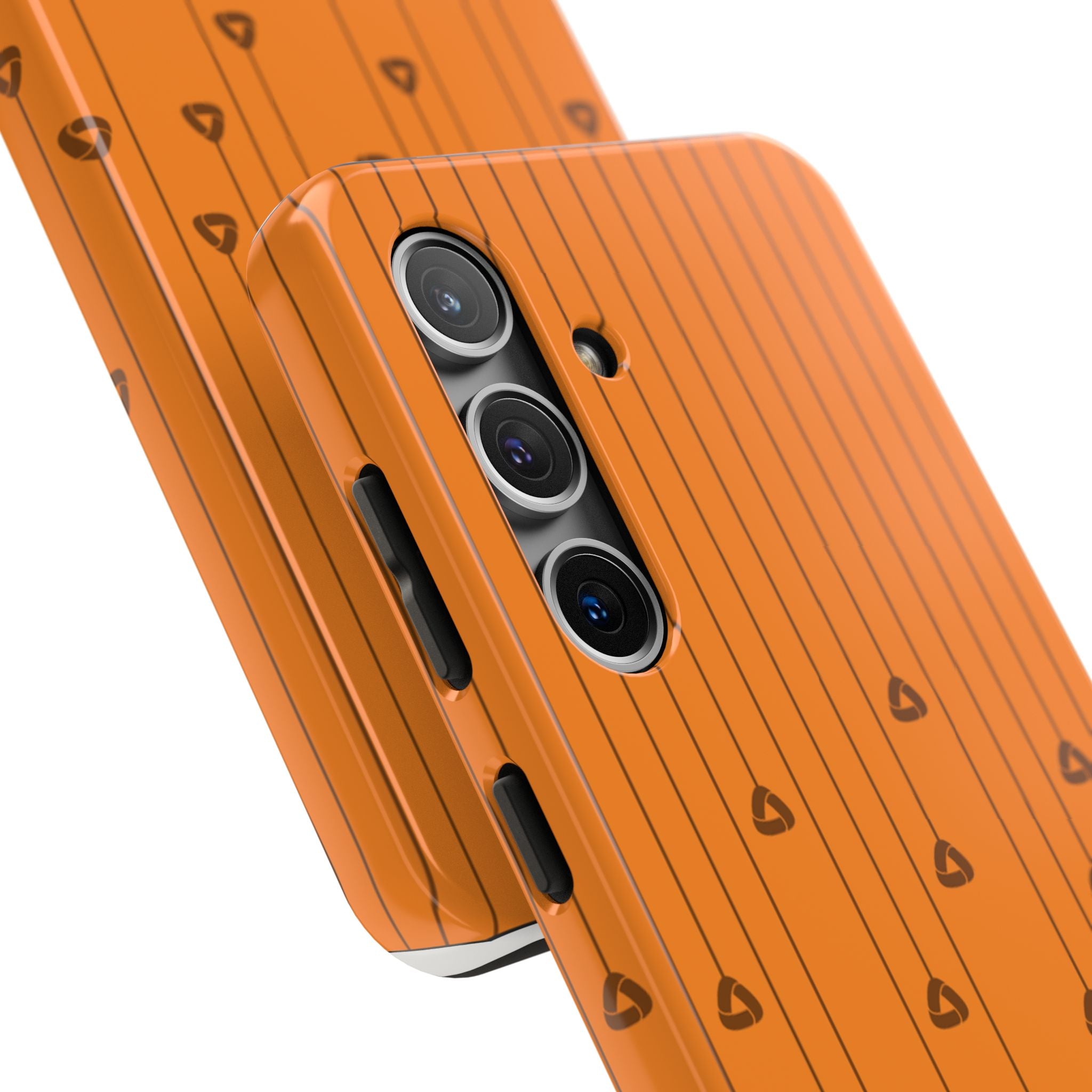 Phone Case — Orange Hanging Charm Pattern Tough Protective Case