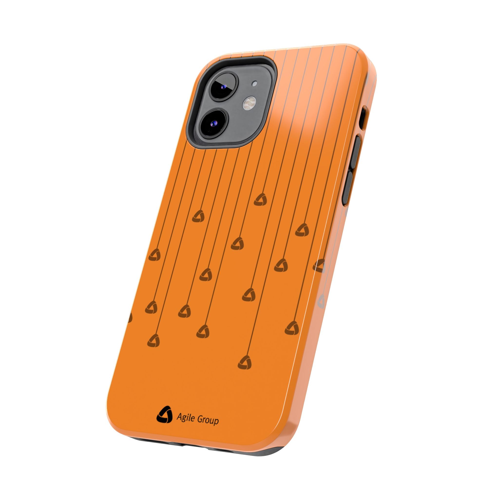 Phone Case — Orange Hanging Charm Pattern Tough Protective Case