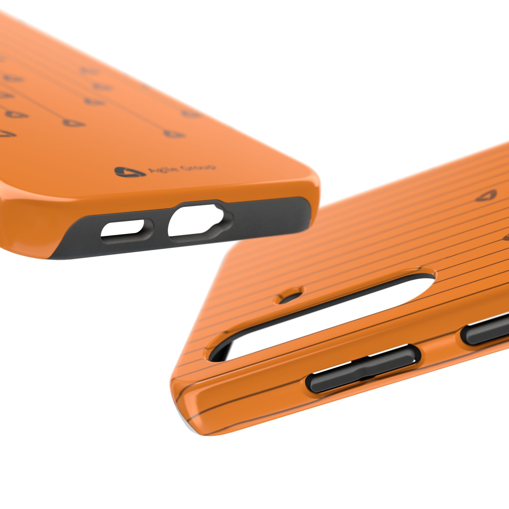 Phone Case — Orange Hanging Charm Pattern Tough Protective Case
