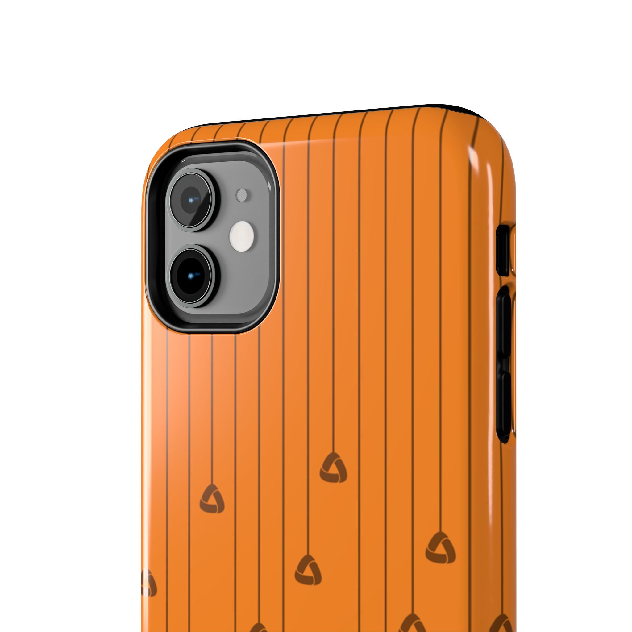 Phone Case — Orange Hanging Charm Pattern Tough Protective Case