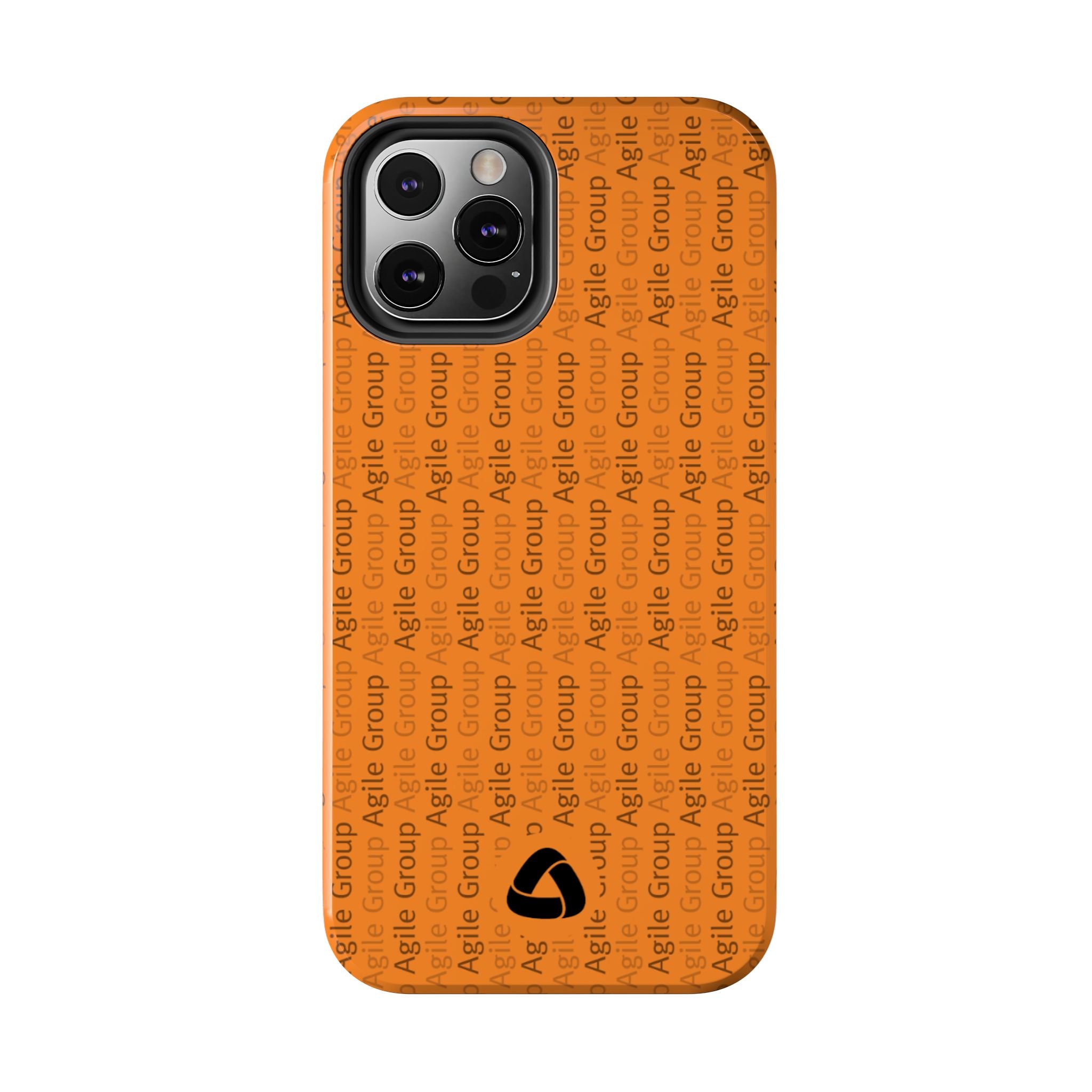 Tough Phone Case — Orange Branded 'Agile Group' Protective Cover