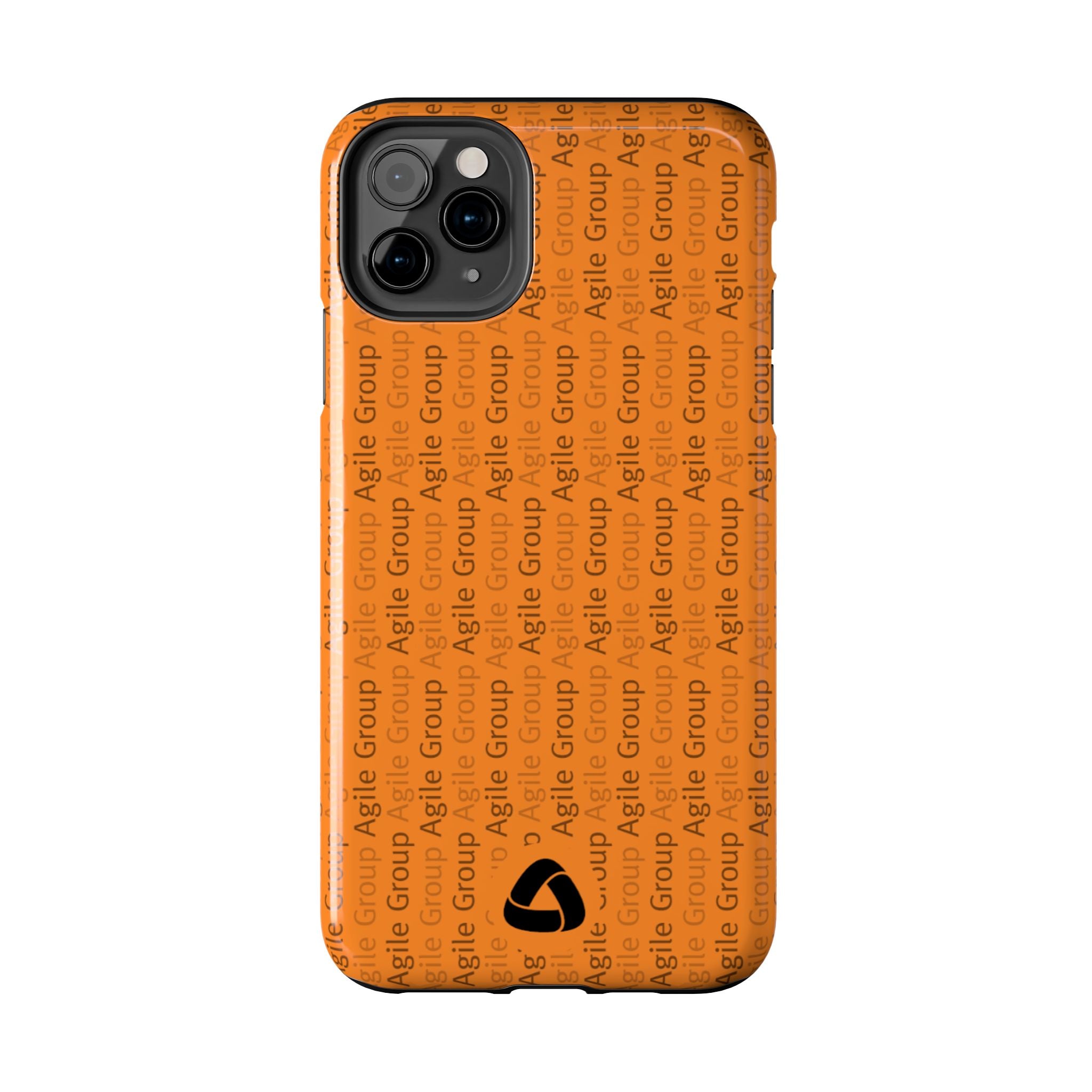 Tough Phone Case — Orange Branded 'Agile Group' Protective Cover