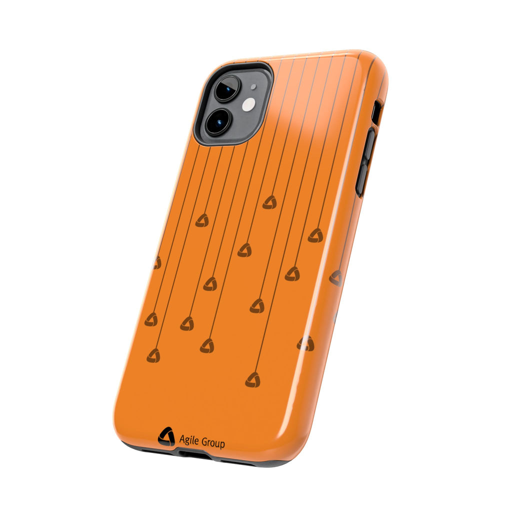 Phone Case — Orange Hanging Charm Pattern Tough Protective Case