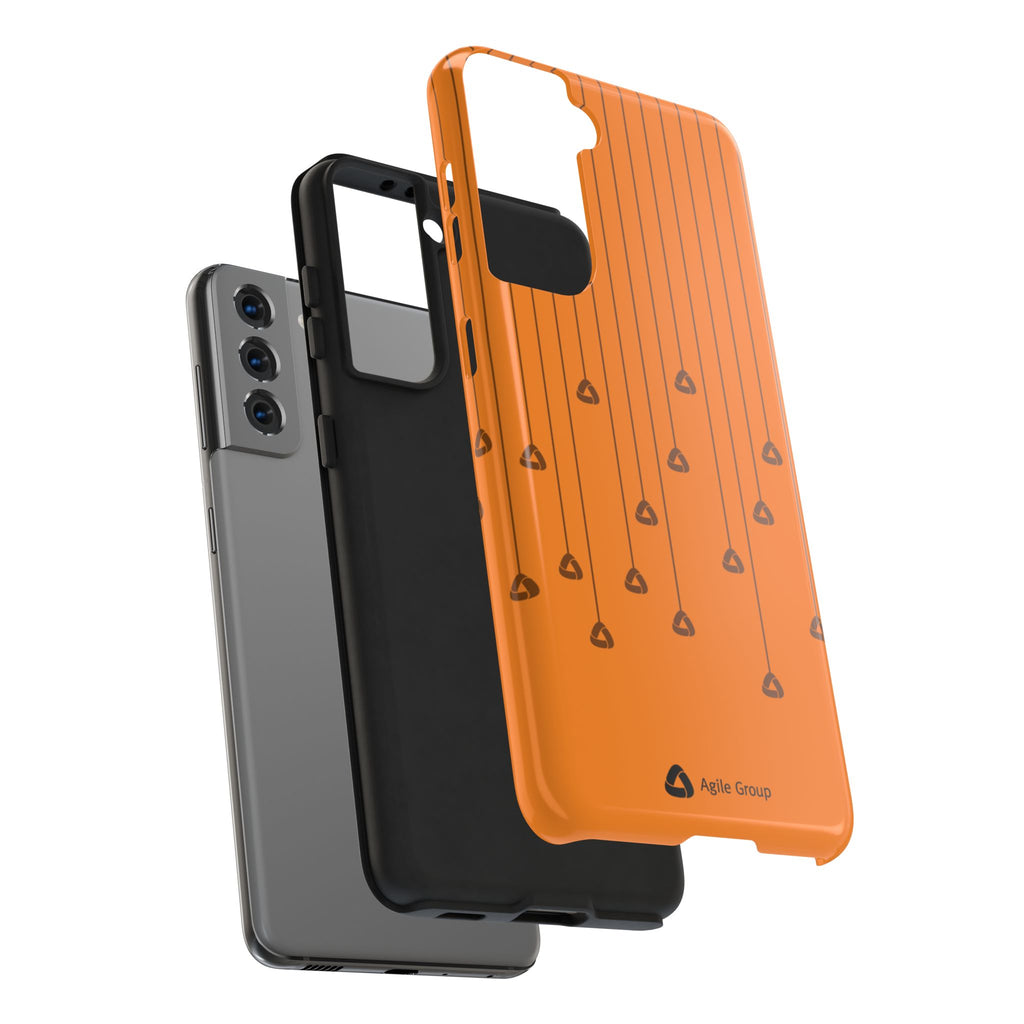 Phone Case — Orange Hanging Charm Pattern Tough Protective Case