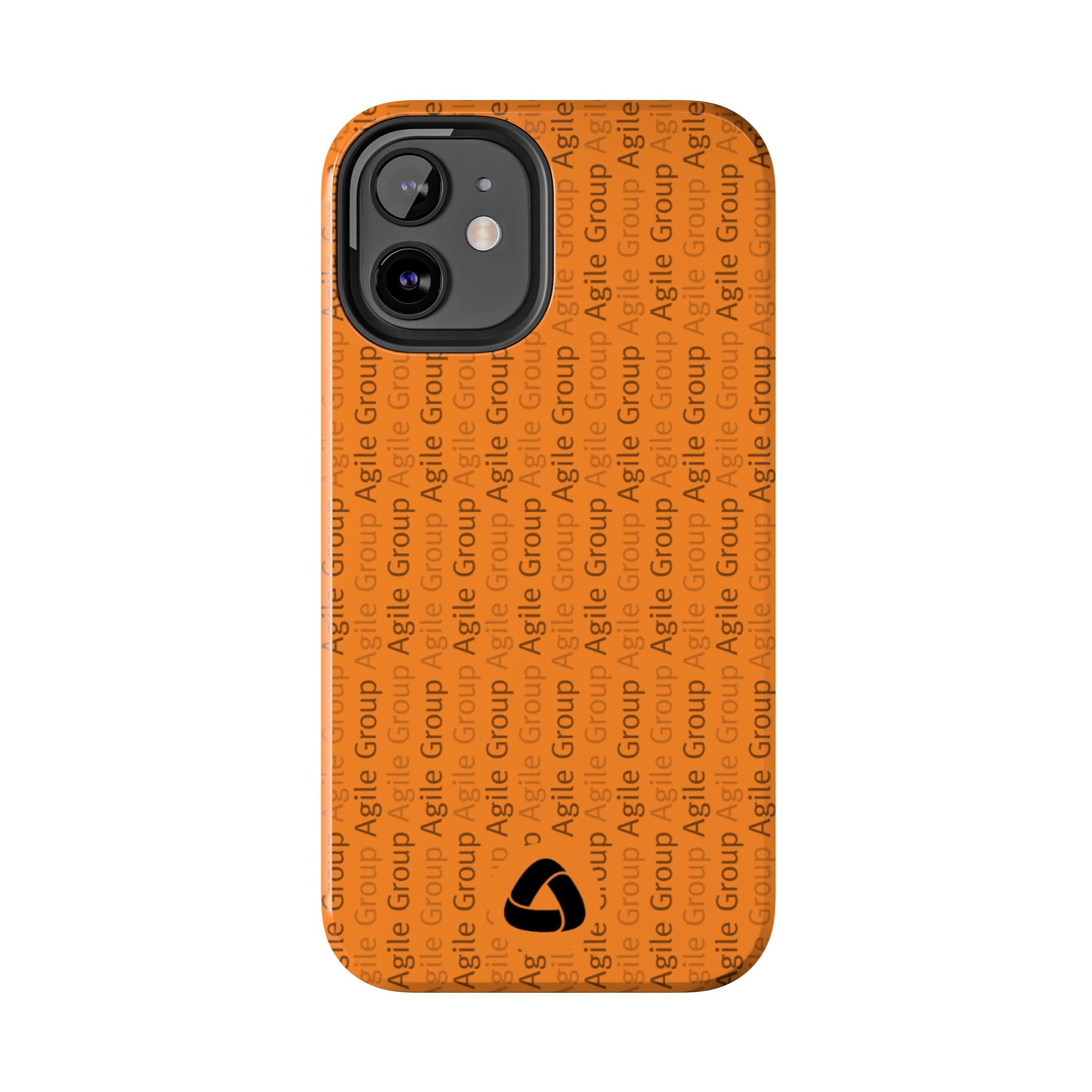 Tough Phone Case — Orange Branded 'Agile Group' Protective Cover