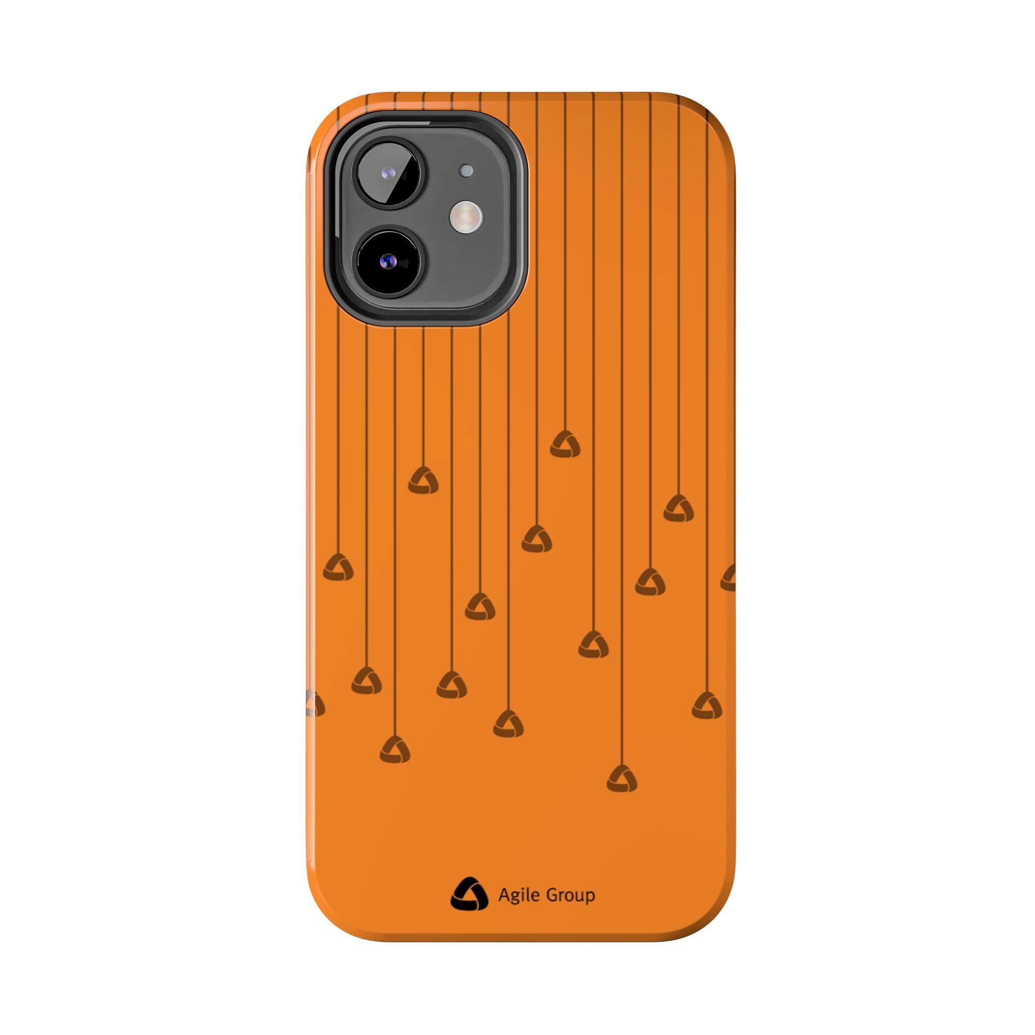 Phone Case — Orange Hanging Charm Pattern Tough Protective Case