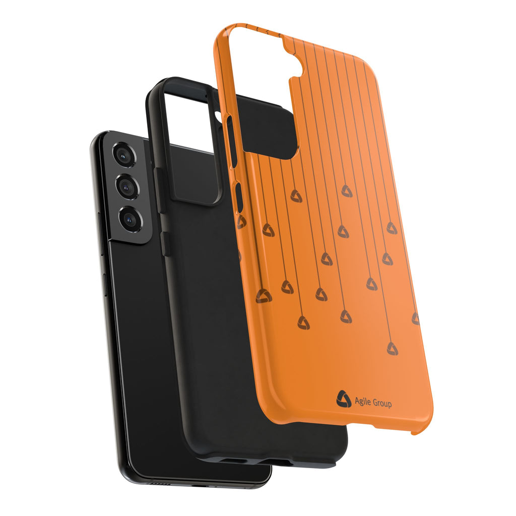 Phone Case — Orange Hanging Charm Pattern Tough Protective Case