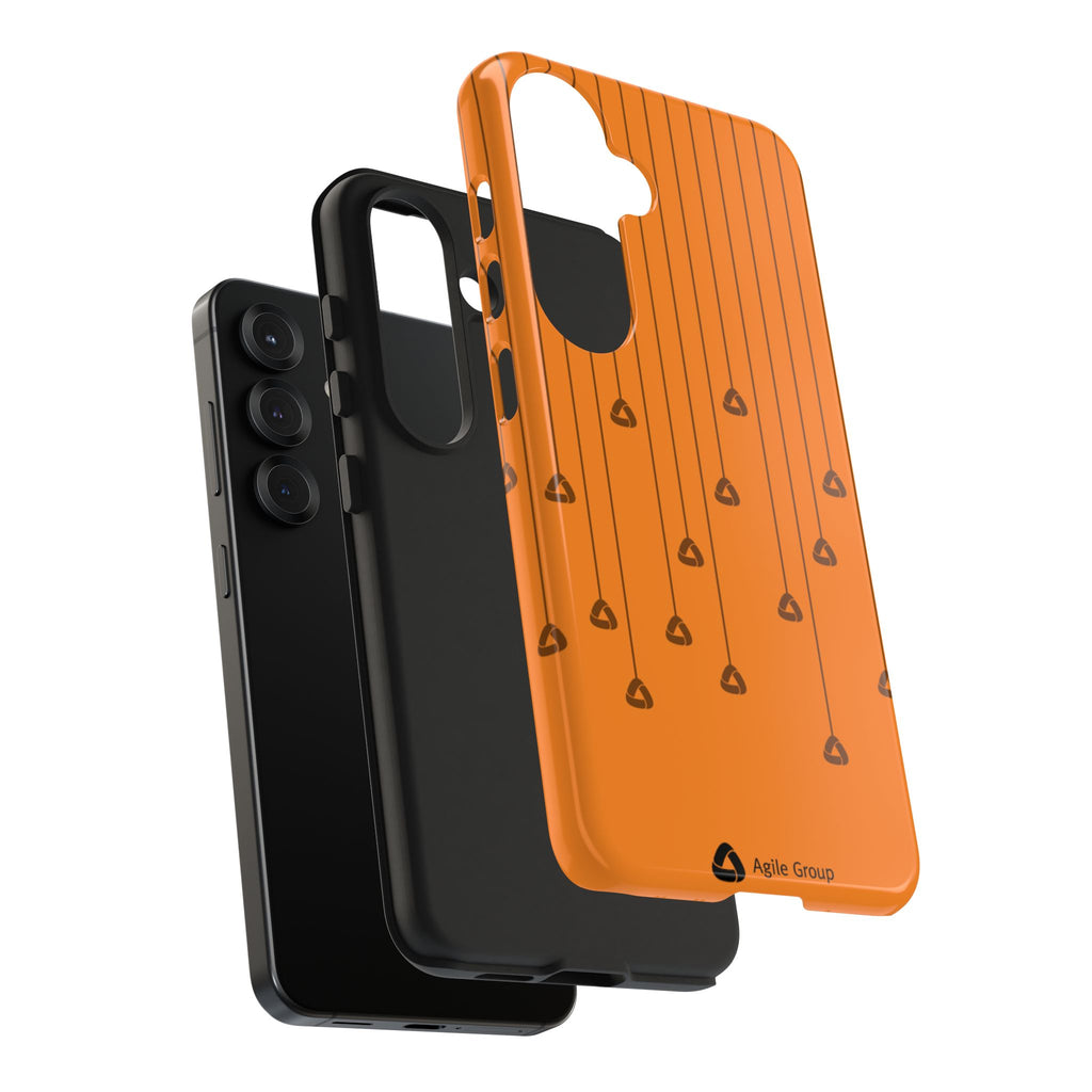 Phone Case — Orange Hanging Charm Pattern Tough Protective Case