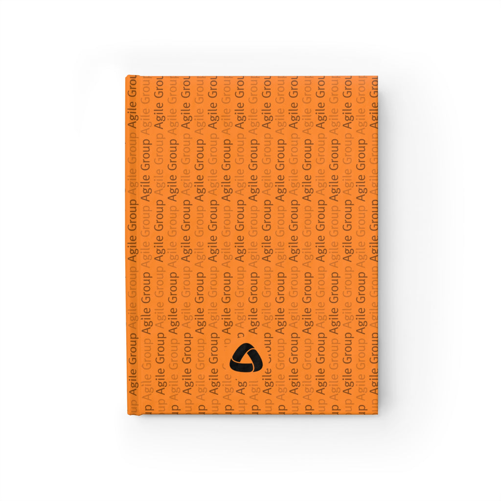 Journal — Orange Branded Agile Group Notebook (Blank Pages)