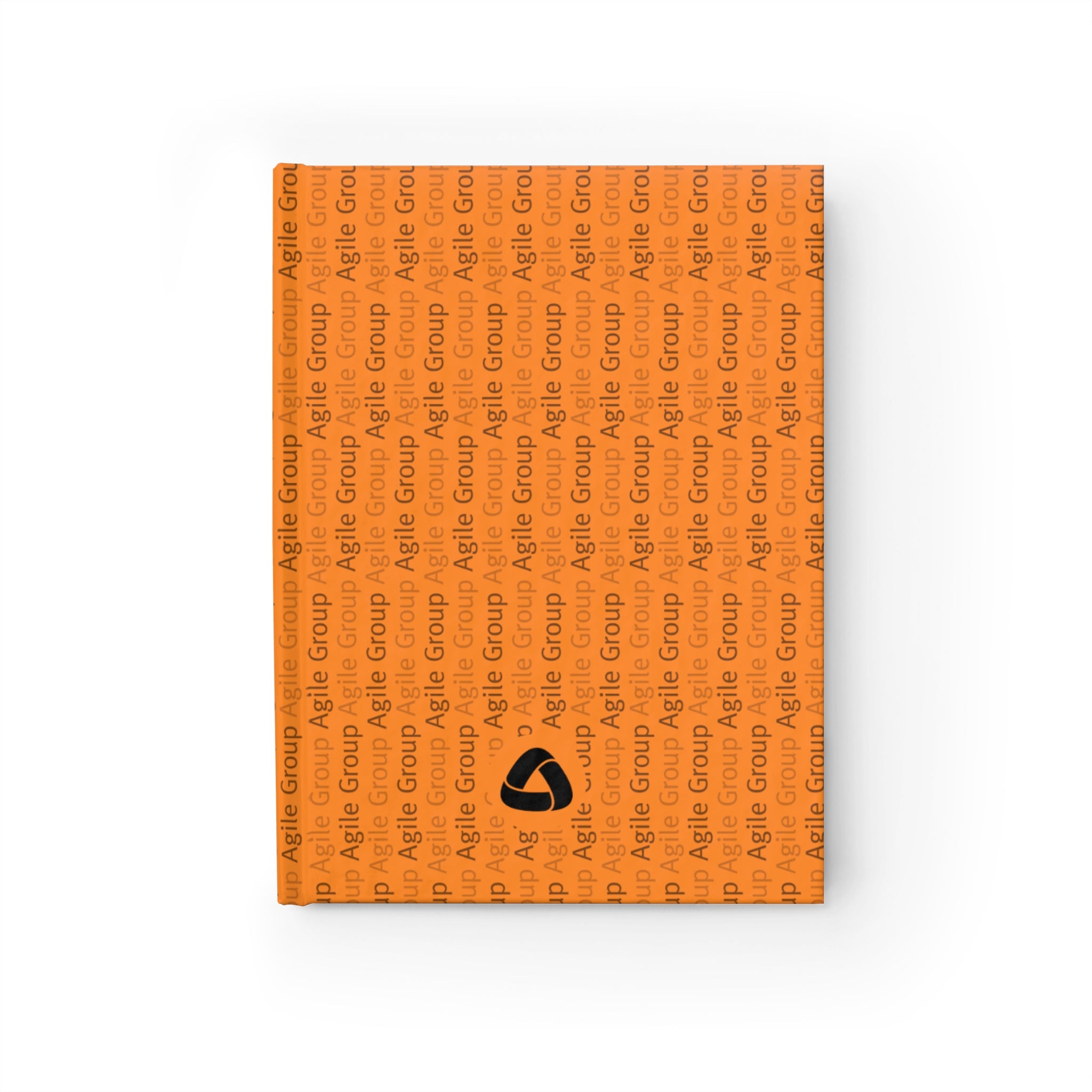 Journal — Orange Branded Agile Group Notebook (Blank Pages)