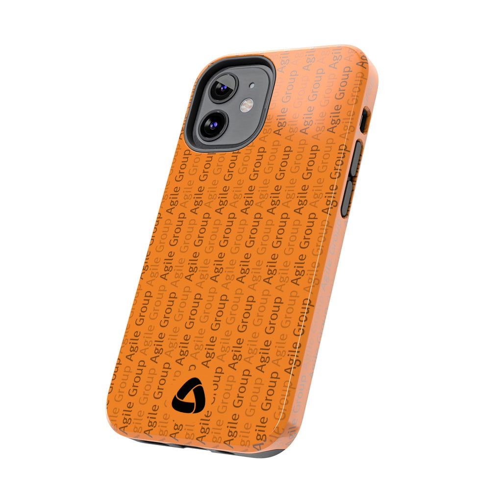 Tough Phone Case — Orange Branded 'Agile Group' Protective Cover