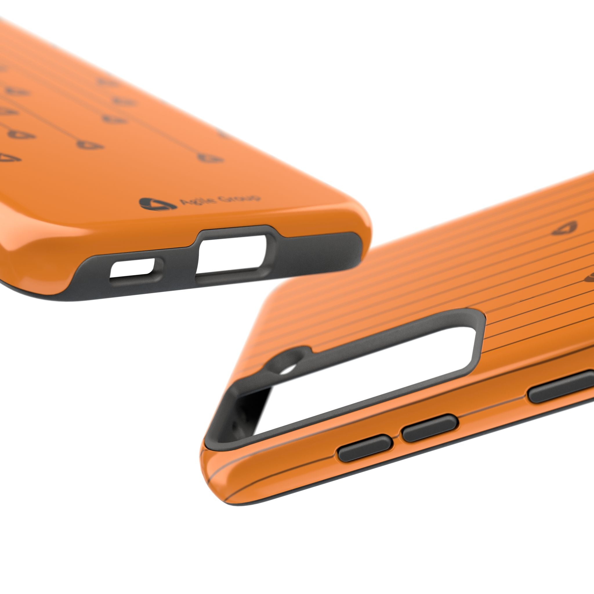 Phone Case — Orange Hanging Charm Pattern Tough Protective Case