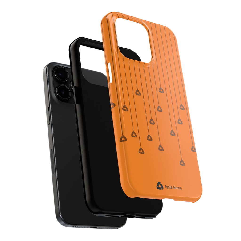Phone Case — Orange Hanging Charm Pattern Tough Protective Case