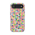 Colorful Geometric Pattern Tough Phone Case — Protective iPhone Cover