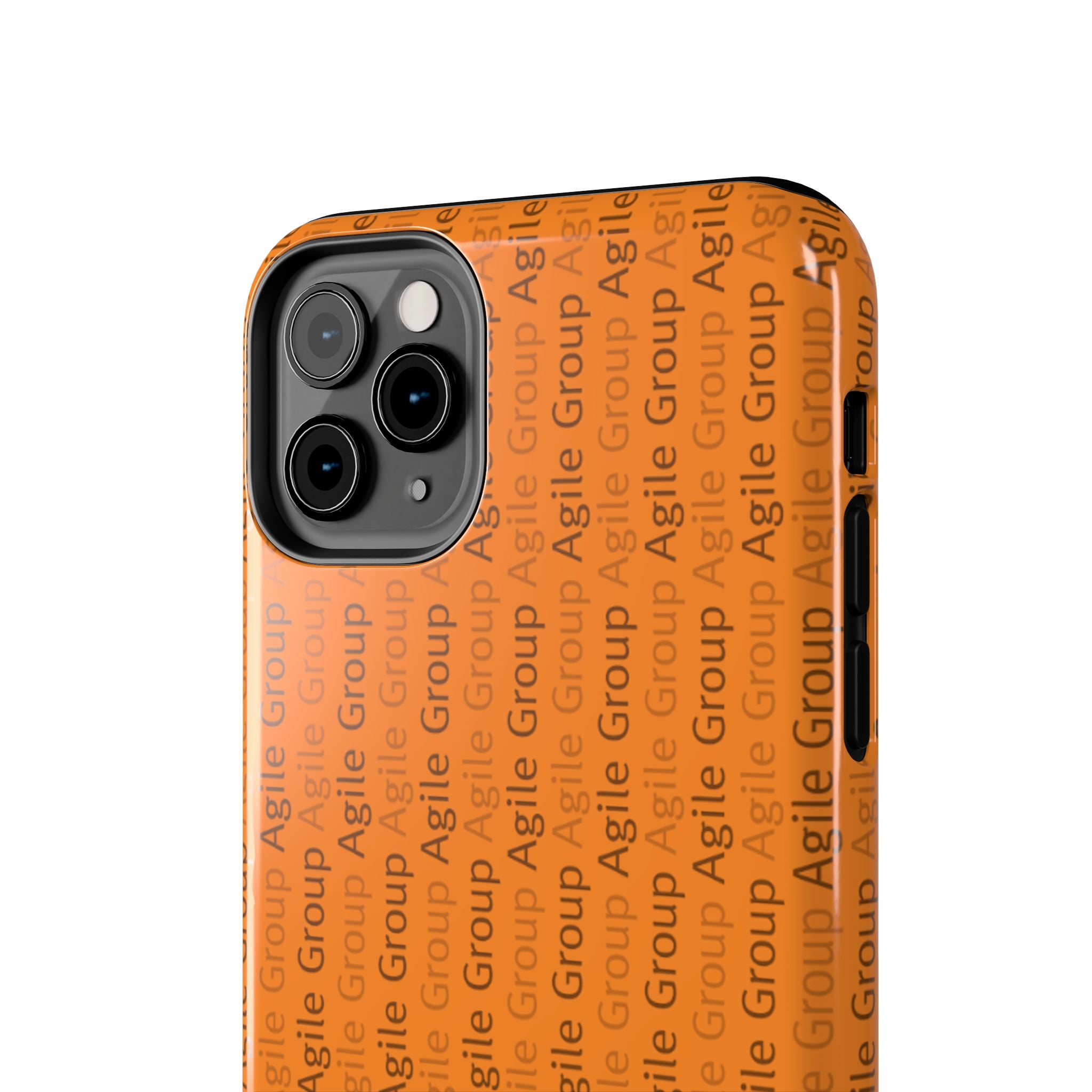 Tough Phone Case — Orange Branded 'Agile Group' Protective Cover