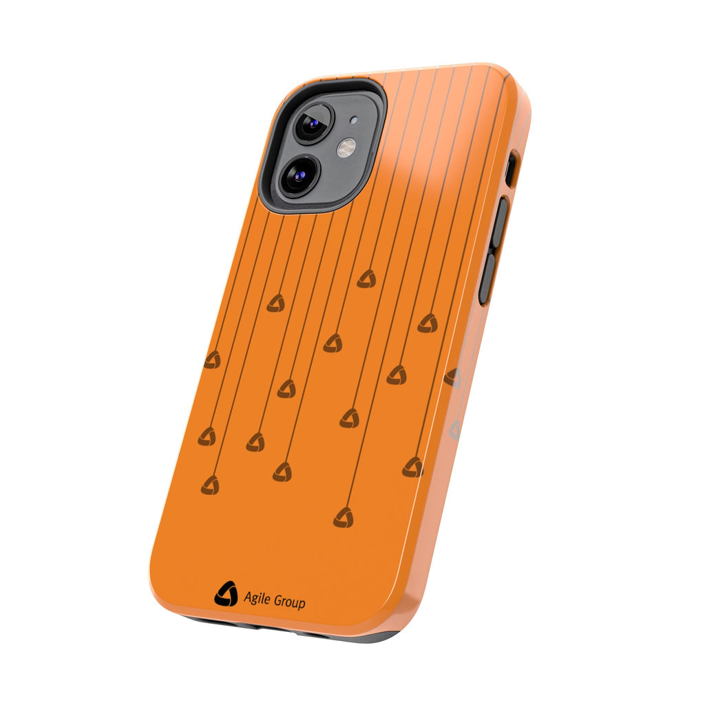 Phone Case — Orange Hanging Charm Pattern Tough Protective Case