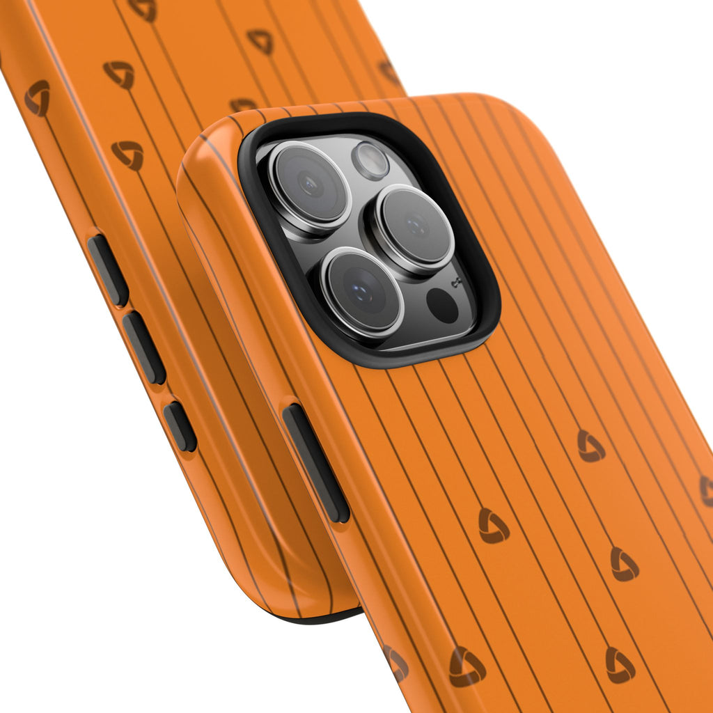 Phone Case — Orange Hanging Charm Pattern Tough Protective Case